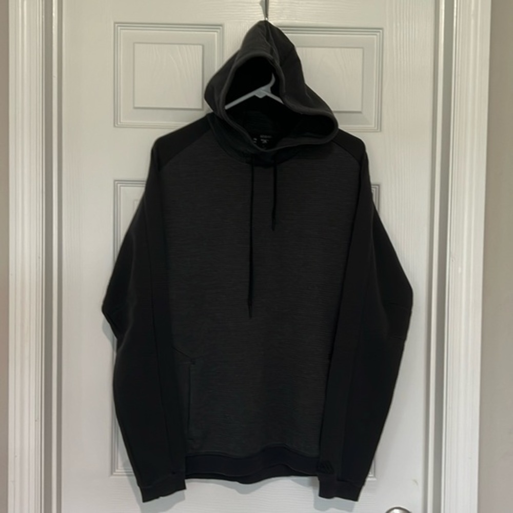 Adidas men’s black&gray pullover hoodie